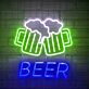 Bierkrüge LED Neonschild für Bar und Restaurant