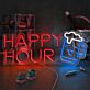 HAPPY HOUR LED-Neonschild für Bar und Club