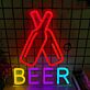 BEER LED-Neonschild für Bar und Restaurant