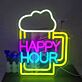 HAPPY HOUR LED-Neonschild für Bar Club