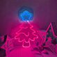 Weihnachtsbaum mit Stern LED-Neonschild Wohnzimmer Weihnachten