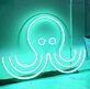Oktopus LED-Neonschild für Wohnzimmer oder Bar