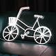 Fahrrad LED Neonschild Wanddekoration für Bar Café Wohnzimmer