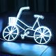Fahrrad LED Neonschild Wanddekoration für Bar Café Wohnzimmer