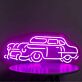 Oldtimer als LED-Neonschild