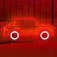 Auto LED-Neonschild für Garage oder Kinderzimmer