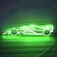 Formel 1 Rennwagen LED-Neonschild für Garage und Wohnzimmer