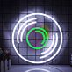 Zielscheibe LED-Neonschild für Bar und Gaming Raum