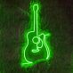 Gitarre LED Neonschild als stilvolle Wanddekoration