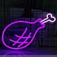 Hähnchenschenkel LED-Neonschild für Restaurant Imbiss