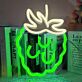 LED-Neonschild mit Erdbeere
