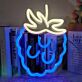 Himbeere LED-Neonschild für Küche Café