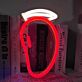 Mango LED-Neonschild für Wohnzimmer Küche
