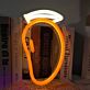 Mango LED-Neonschild für Wohnzimmer Küche