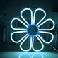 Gänseblümchen LED-Neonschild Wohnzimmer Schlafzimmer