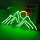 Berglandschaft LED-Neonschild für Wohnzimmer Schlafzimmer
