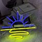 Sonnenuntergang LED-Neonschild für Wohnzimmer Schlafzimmer