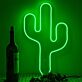 Kaktus LED-Neonschild für Wohnzimmer und Bar