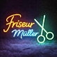 Personalisierbares LED Neonschild Friseur Salon