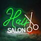 Personalisierbares LED Neonschild Friseur Salon