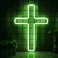 Kreuz LED-Neonschild Wohnzimmer Dekoration
