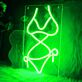 Frauenkörper Silhouette im Bikini LED-Neonschild für Bar Club