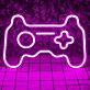 Spielcontroller LED-Neonschild für Gaming Zimmer