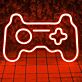 Spielcontroller LED-Neonschild für Gaming Zimmer