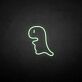 Kleiner Dinosaurier als LED-Neonschild