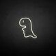 Kleiner Dinosaurier als LED-Neonschild