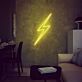 Blitzsymbol LED-Neonschild für Wohnzimmer oder Büro