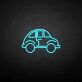 Retro-Auto als LED-Neonschild