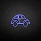 Retro-Auto als LED-Neonschild