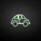 Retro-Auto als LED-Neonschild