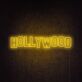 HOLLYWOOD LED-Neonschild für Wohnzimmer und Bar