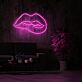 Lippenkontur LED-Neonschild für Bar Club