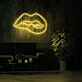 Lippenkontur LED-Neonschild für Bar Club