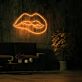 Lippenkontur LED-Neonschild für Bar Club