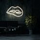 Lippenkontur LED-Neonschild für Bar Club
