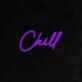Chill LED Neon Schriftzug für Wohnzimmer und Lounge