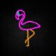 Flamingo LED-Neonschild für Bar oder Wohnzimmer
