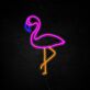 Flamingo LED-Neonschild für Bar oder Wohnzimmer