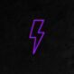 Blitzsymbol LED-Neonschild Wohnzimmer Bar