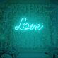 Love LED Neon Schriftzug mit Herz