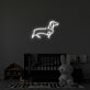 Dackel Silhouette LED-Neonschild für Kinderzimmer und Wohnzimmer