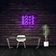 BOYS BOYS BOYS LED-Neonschild für Bar Club
