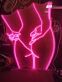erotische Körperumrisszeichnung LED-Neonschild Schlafzimmer Bar