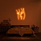 erotische Körperumrisszeichnung LED-Neonschild Schlafzimmer Bar