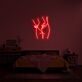 erotische Körperumrisszeichnung LED-Neonschild Schlafzimmer Bar