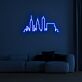 Stadt-Skyline LED-Neonschild für Wohnzimmer oder Büro